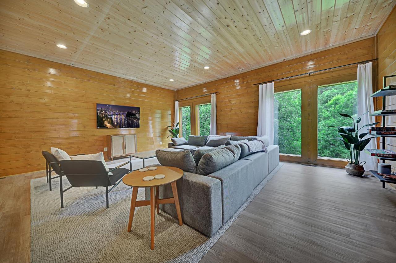 Вилла Gorgeous Large Mountain View Cabin W Hot Tub, Free Wifi, Games Севьервилл Экстерьер фото